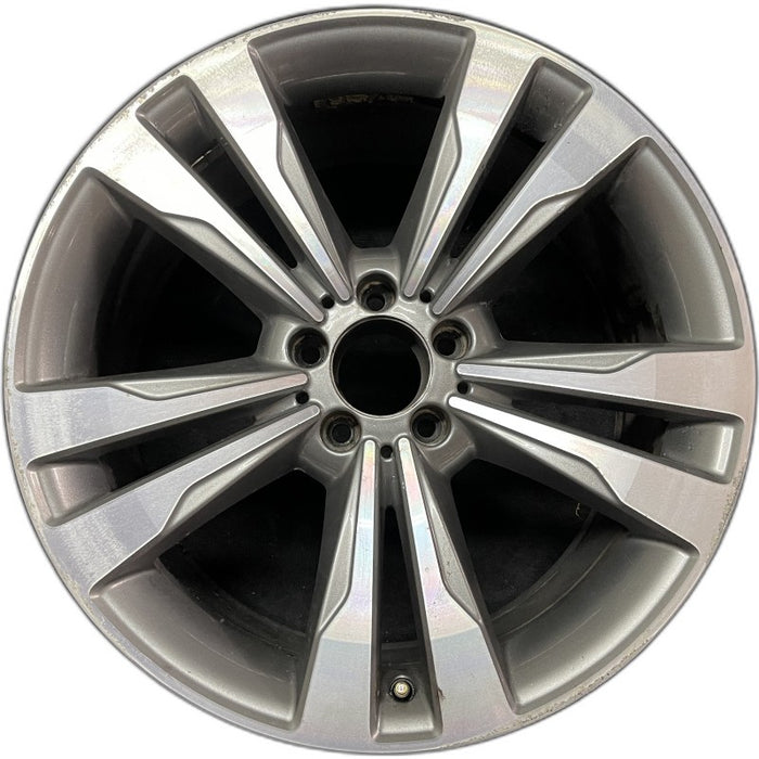 19" MERCEDES S-CLASS 14 222 Type; S550 19x9.5 10 spoke wide spokes Original OEM Wheel Rim