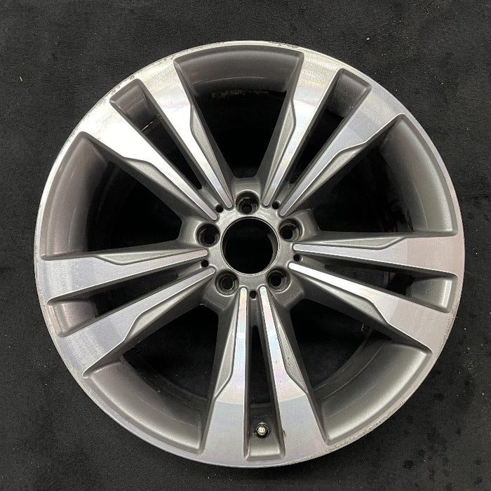 19" MERCEDES S-CLASS 14 222 Type; S550 19x9.5 10 spoke wide spokes Original OEM Wheel Rim