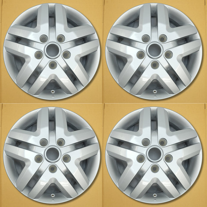 For Dodge RAM Promaster 1500 2500 3500 VAN OEM Design Wheel 16" 2014-2022 16x6 SILVER Set of 4 Replacement Rim 53340264 68244971AA