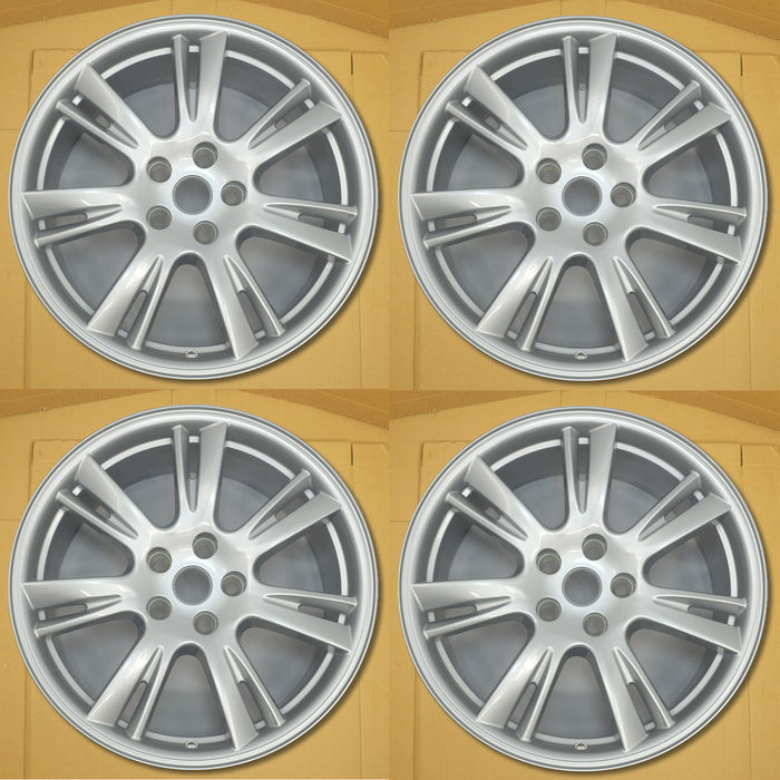 For Tesla Model S OEM Design Wheel 19" 2020-2023 19x8.5 Silver Set of 4 Replacement Rim 148628500-A