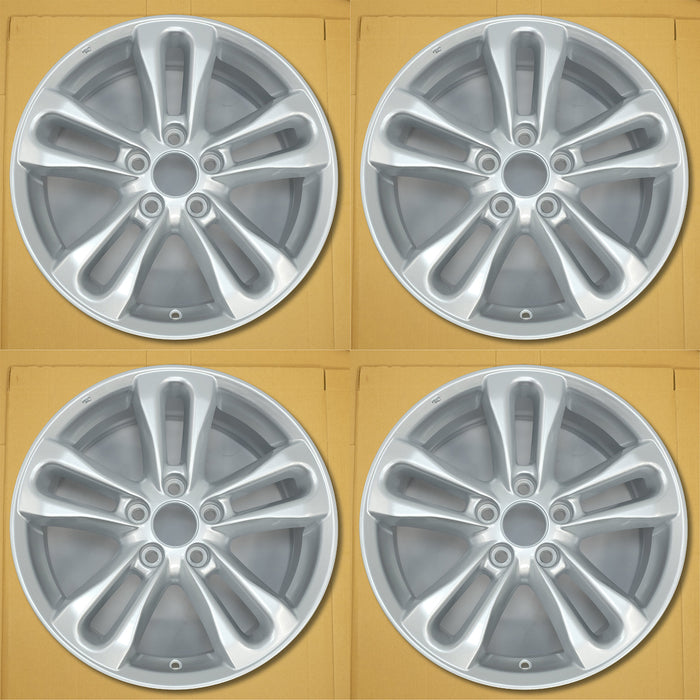 For Honda Civic OEM Design Wheel 17" 17x7 2006-2008 Silver Set of 4 Replacement Rim 42700SVBA01 42700SVBA02