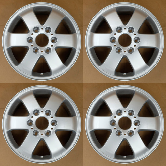 16” Set of 4 16x6.5 Silver Wheel for Mercedes-Benz Sprinter 1500 2500 2014-2023 OEM Design Replacement Rim