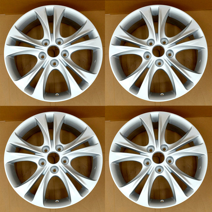 For Hyundai Sonata OEM Design Wheel 17" 17x6.5 2011-2013 Silver Set of 4 Replacement Rim