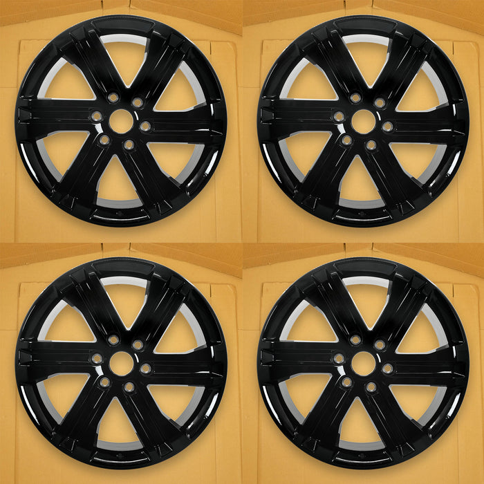 For Ford F-150 OEM Design Wheel 20" 20X8.5 2021-2023 GLOSS BLACK Set of 4 Replacement Rim