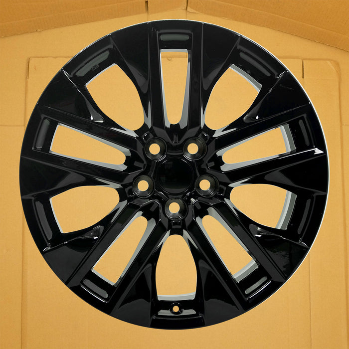 For Toyota RAV 4 OEM Design Wheel 19" 2019-2023 19x7.5 GLOSS BLACK Set of 4 Replacement Rim