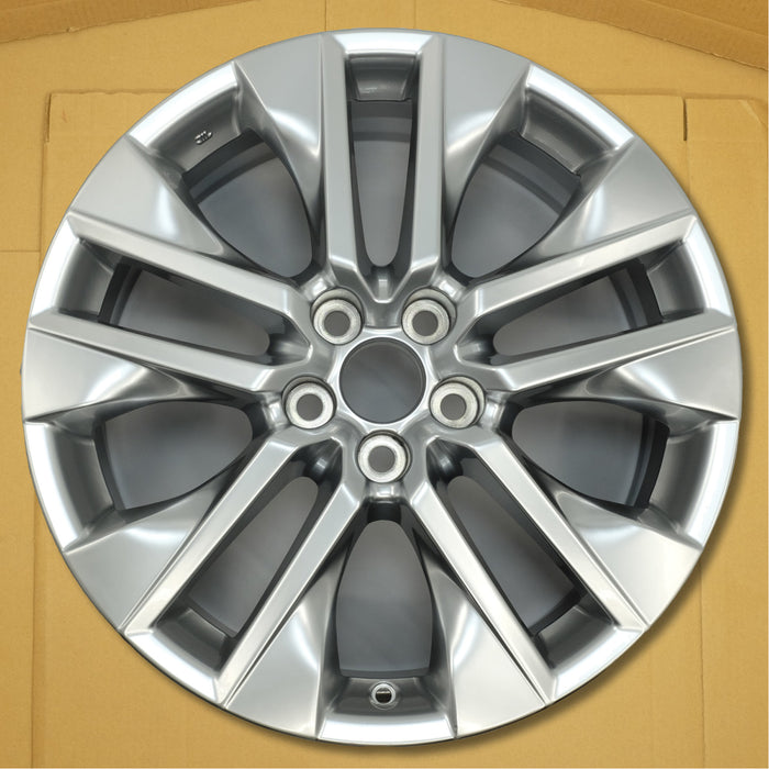 For Toyota RAV4 OEM Design Wheel 19" 2019-2024 19x7.5 Hyper Silver Set of 4 Replacement Rim 4261A0R040 4261A0R050 4261A42130 4261B42850