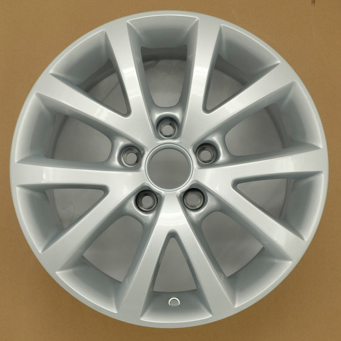 For Volkswagen Jetta OEM Design Wheel 16" 16x6.5 2010-2018 Silver Single Replacement Rim