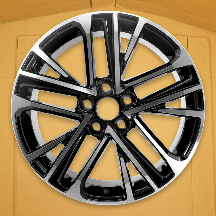 For Toyota Camry OEM Design Wheel 18" 18x8 2025 Machined Black Set of 4 Replacement Rim