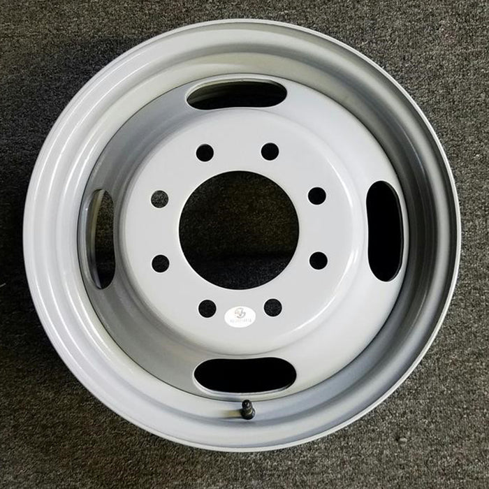 New 16" Dually GRAY Steel Wheel for 2001-2025 Chevy Express GMC SAVANA SIERRA SILVERADO 3500 OEM Quality Replacement Rim