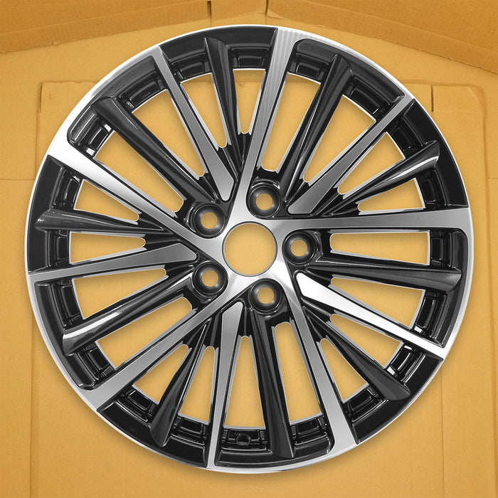 For Lexus ES300h ES250 ES350 OEM Design Wheel 18" 18x8 2022-2024 Machined Charcoal Set of 4 Replacement Rim