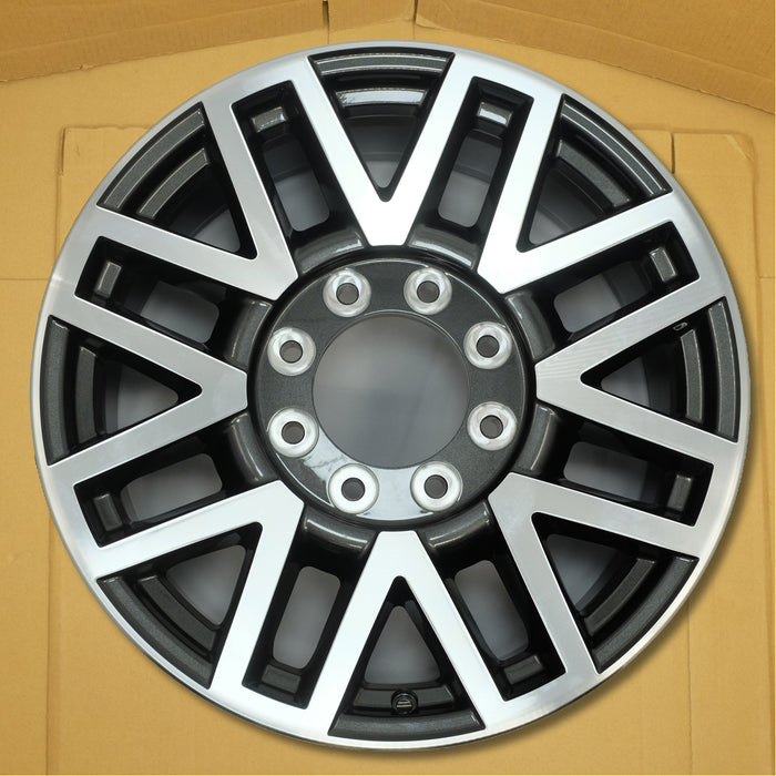 For Ford F250 F350 SD OEM Design Wheel 20" 2017-2019 20x8 Machined Charcoal Set of 4 Replacement Rim HC3C1007PA