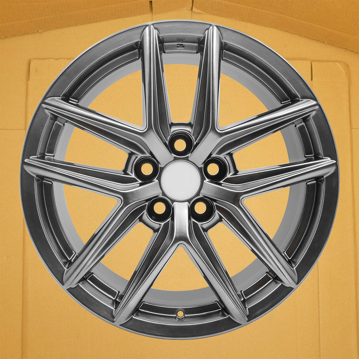 18” New Single 18x8 Front Alloy Wheel For LEXUS IS250 IS350 2014-2020 OEM Design Replacement Rim