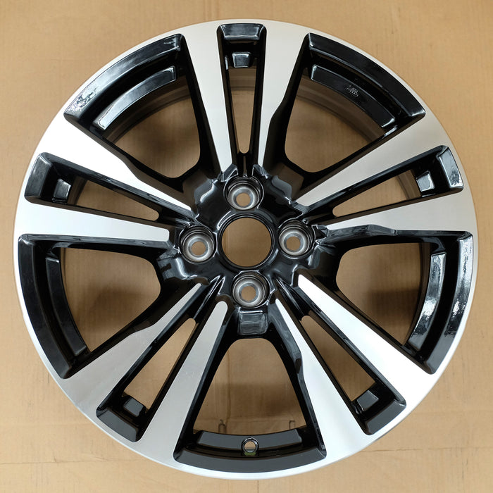 17” SET OF 4 17x6.5 MACHINED BLACK Wheels for NISSAN KICKS 2018-2020 OEM Design Replacement Rim