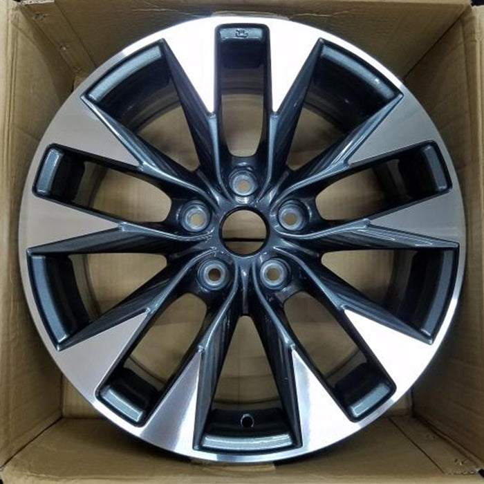 For Nissan Sentra OEM Design Wheel 17" 17x6.5 2016-2019 Machined Grey Singe Replacement Rim