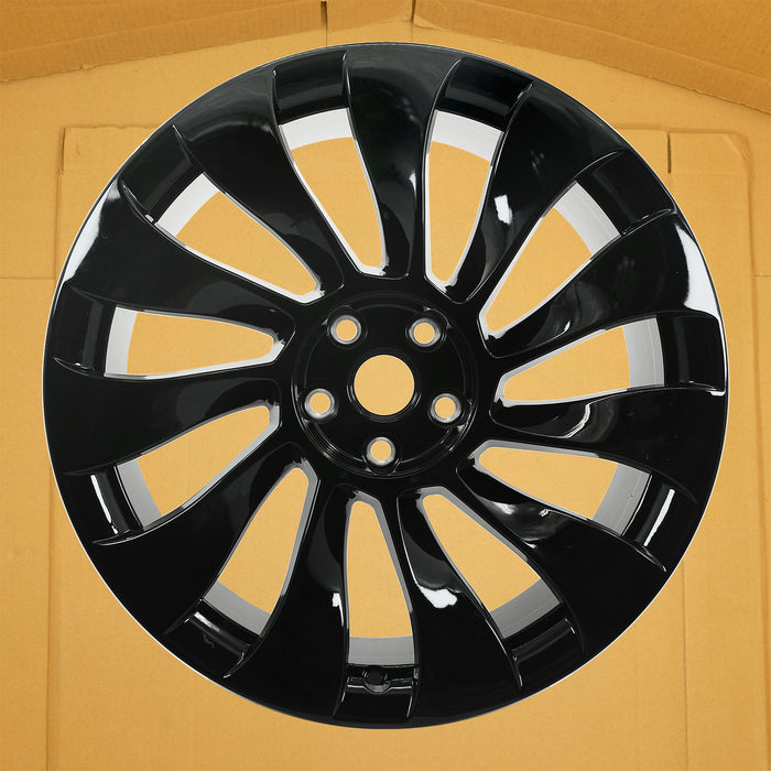 For Tesla Model 3 OEM Design Wheel 20" 20X9 2021-2023  GLOSS BLACK Set of 4 Replacement Rim