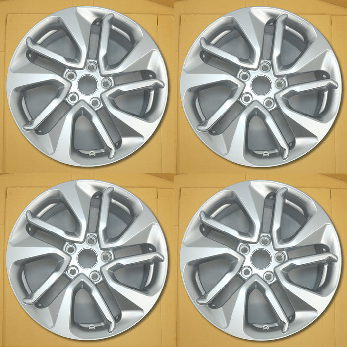 SET OF 4 17" 17x7.5 Alloy Wheels For HONDA ACCORD 2018-2020 SILVER OEM Quality Replacement Rim