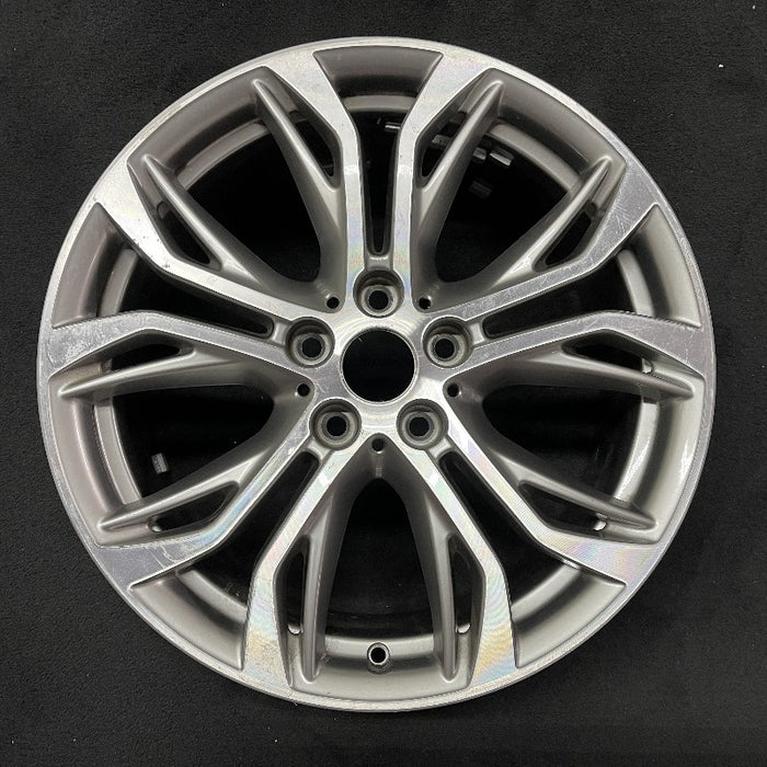 18" BMW X1 16-17 18x7.5 alloy 5 spoke open Y spoke gray Original OEM Wheel Rim