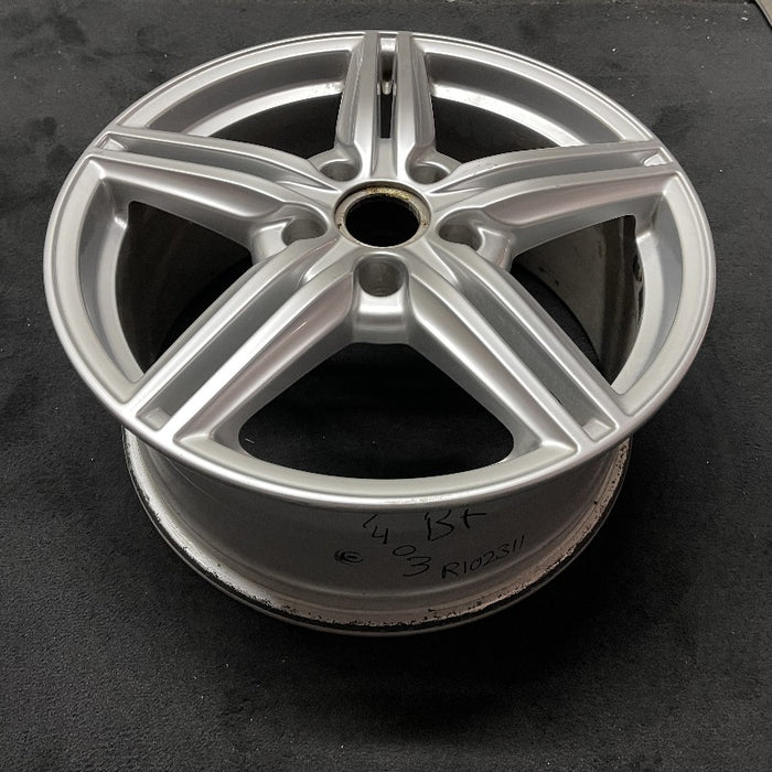 19" PORSCHE CAYENNE 11-16 19x8.5 alloy 5 double spoke Cayenne Design II opt IF09 Original OEM Wheel Rim