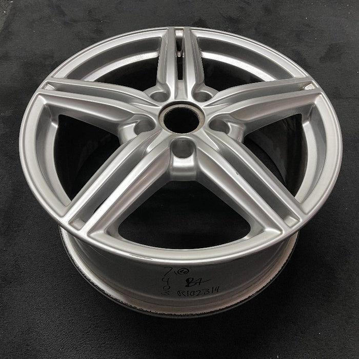 19" PORSCHE CAYENNE 11-16 19x8.5 alloy 5 double spoke Cayenne Design II opt IF09 Original OEM Wheel Rim