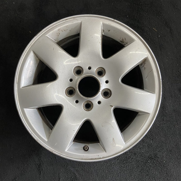 16" BMW 320i 01-05 Sdn Canada market 16x7 alloy 7 spoke flat spoke Original OEM Wheel Rim