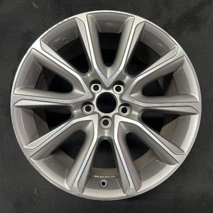 19" LEXUS RC200T 17 19x9 alloy 10 spoke 5 twin spoke dark gray inlay Original OEM Wheel Rim