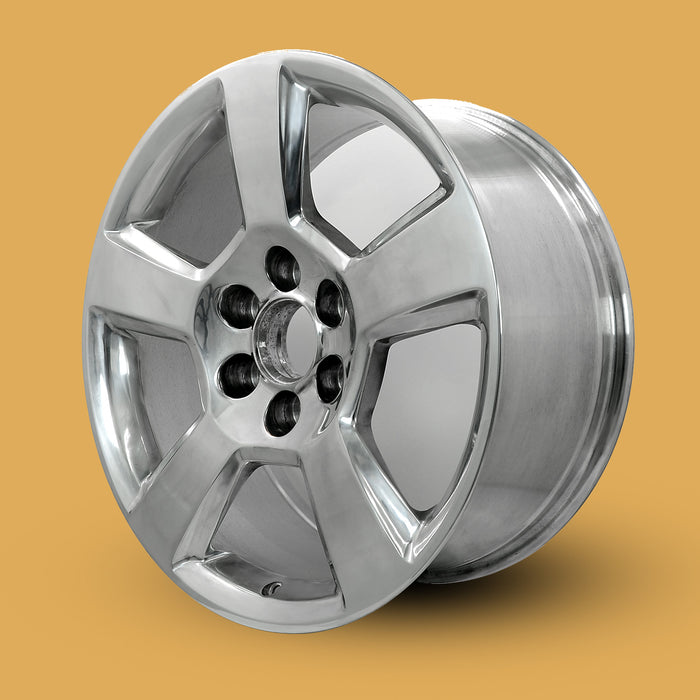 For Chevy Silverado 1500 Suburban Tahoe OEM Design Wheel 20" 20x9 2014-2020 Polished Set of 4 Replacement Rim