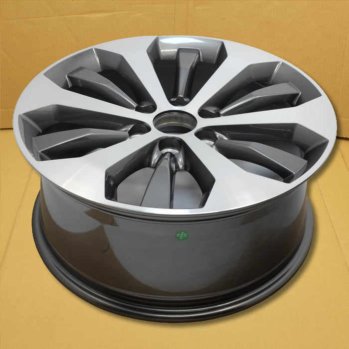 For Ford F150 Pickup OEM Design Wheel 20" 2015-2020 Machined Charcoal Single Replacement Rim HL341007JA