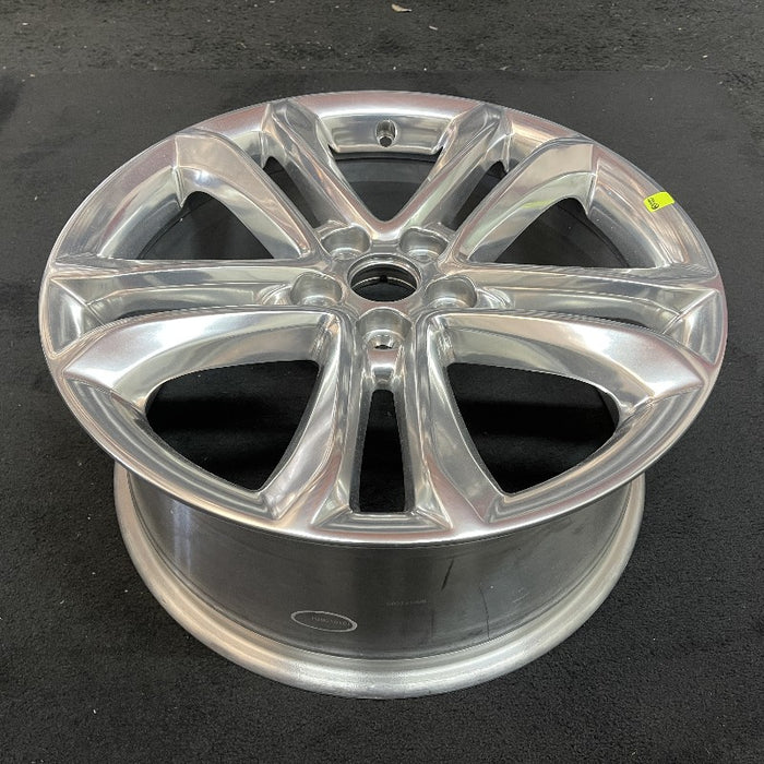 18" EDGE 15-18 18x8 aluminum TPMS 10 spoke 5 split spoke polished Original OEM Wheel Rim