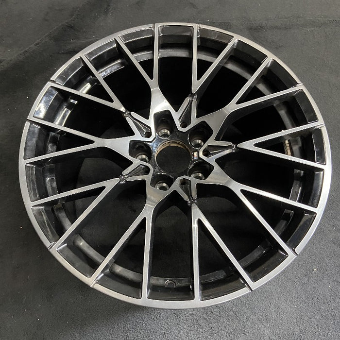 19" BMW M2 19-20 19x10 alloy 20 spoke gray spoke face Original OEM Wheel Rim