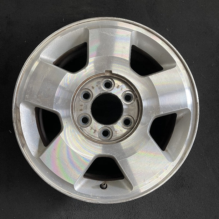 17" FORD F150 PICKUP 04 New Style 17x7.5 aluminum 5 spoke machined dull finish Original OEM Wheel Rim