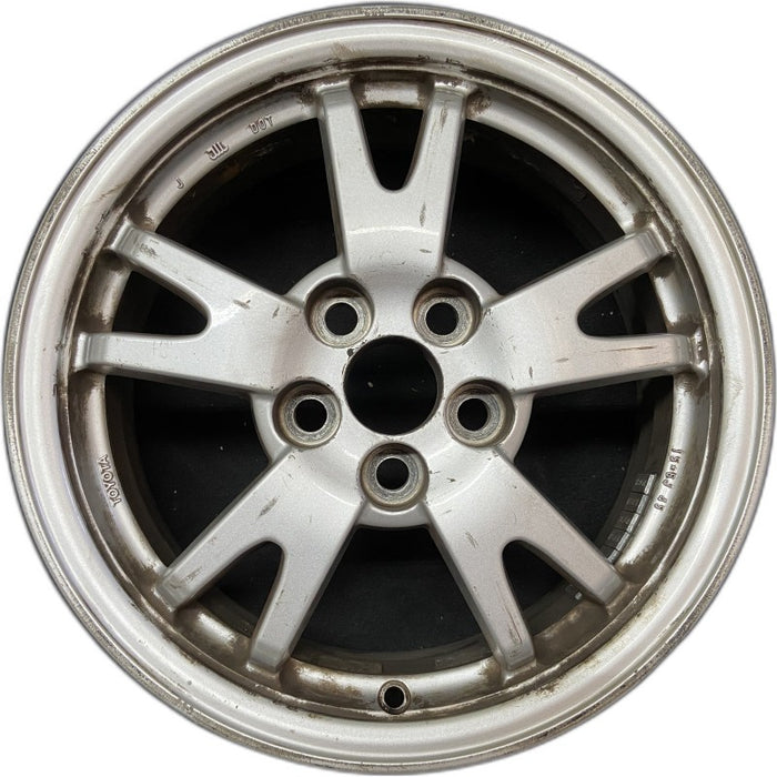 15" PRIUS 10-11 15x6 alloy 5 split spoke silver Original OEM Wheel Rim