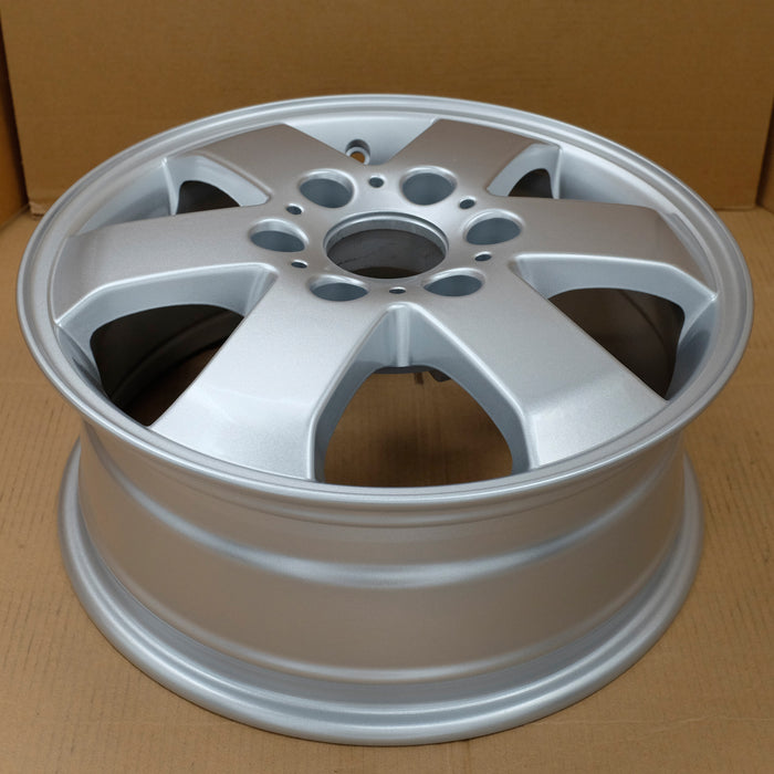 16” New Single 16x6.5 Silver Wheel for Mercedes-Benz Sprinter 1500 2500 2014-2023 OEM Design Replacement Rim