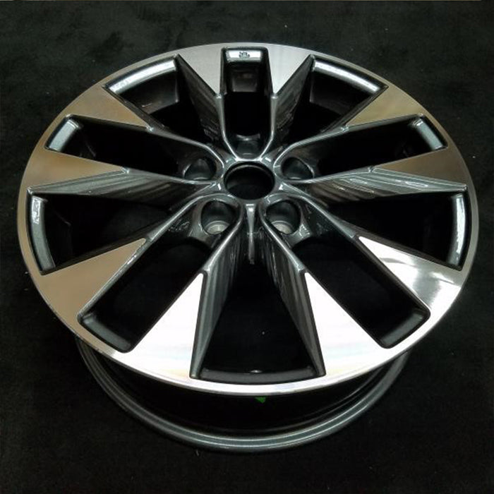 For Nissan Sentra OEM Design Wheel 17" 17x6.5 2016-2019 Machined Grey SET OF 4 Replacement Rim