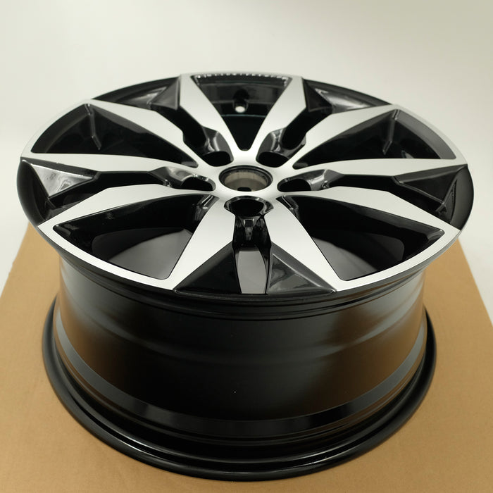 For Chevrolet Malibu OEM Design Wheel 18" 18x8.5 2016-2024 Machined Black Single Replacement Rim