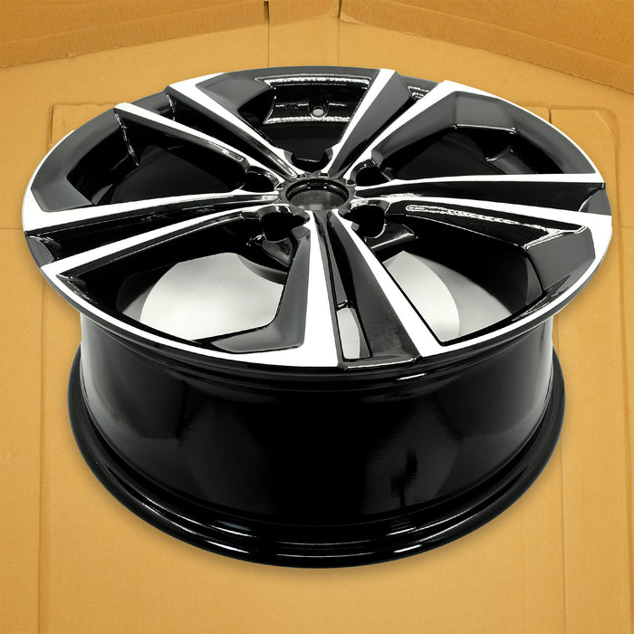 For Nissan Sentra OEM Design Wheel 18" 18x7.5 2020-2023 Machined Black Set of 4 Replacement Rim