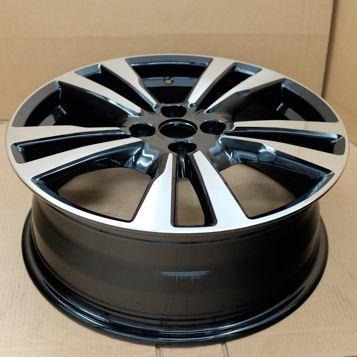 17” SET OF 4 17x6.5 MACHINED BLACK Wheels for NISSAN KICKS 2018-2020 OEM Design Replacement Rim