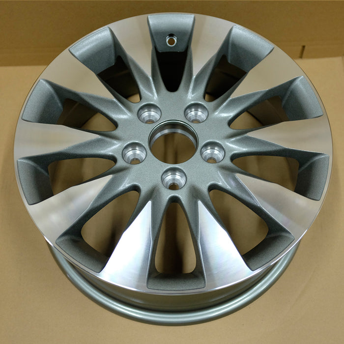 For Honda Civic OEM Design Wheel 16" 16X6.5 Machined Grey 2009-2011 Set of 4 Replacement Rim