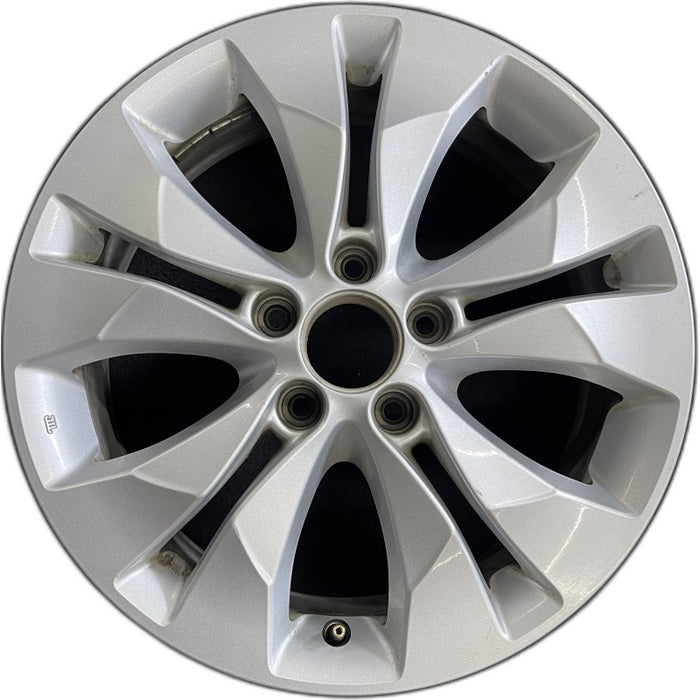 17" CR-V 12-14 17x6.5 alloy 10 spoke lug nut aligned with narrow slot Original OEM Wheel Rim