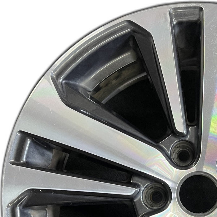 18" LEGACY 18 18x7 alloy Wag 5 spoke Limited machined center cap dark gray inlay Original OEM Wheel Rim