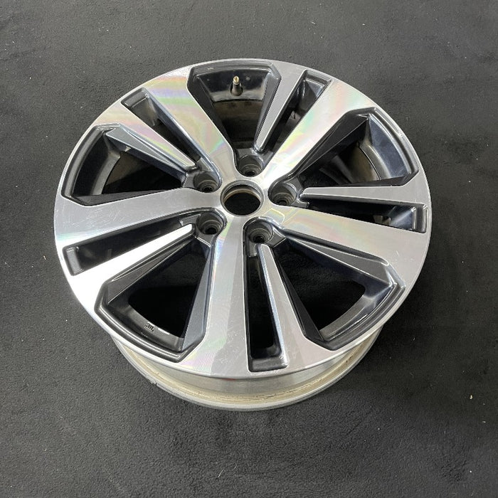 18" LEGACY 18 18x7 alloy Wag 5 spoke Limited machined center cap dark gray inlay Original OEM Wheel Rim