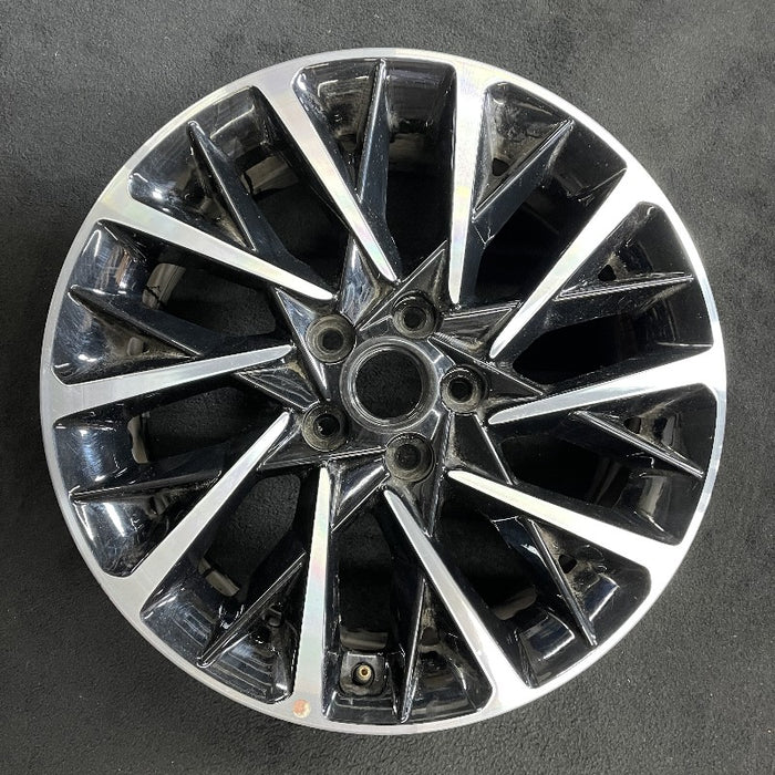 18" HYUNDAI SONATA 20 gasoline 18x7-1/2 alloy gray inlay ID 52910L0310 Original OEM Wheel Rim