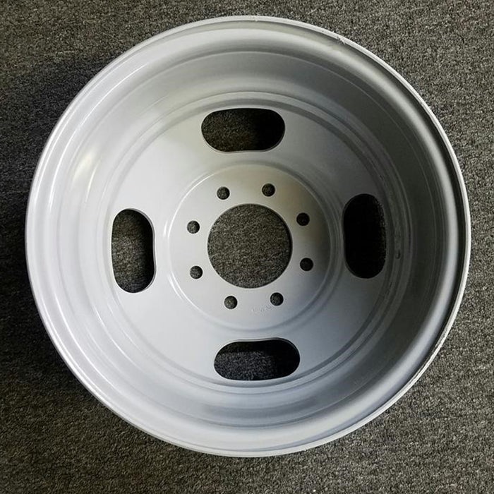 New 16" Dually GRAY Steel Wheel for 2001-2025 Chevy Express GMC SAVANA SIERRA SILVERADO 3500 OEM Quality Replacement Rim