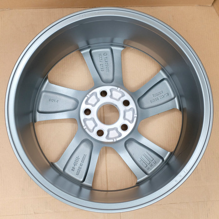 18” NEW Single 18x7 MACHINED DARK GREY Wheel for TOYOTA RAV4 2021 2022 OEM Design Replacement Rim