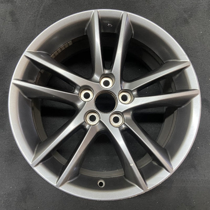 18" LEXUS IS250 11-12 18x8.5 alloy 5 twin spokes Original OEM Wheel Rim