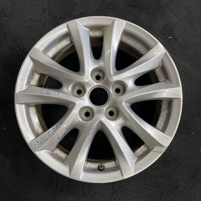 16" MAZDA 3 14-16 16x6.5 alloy 10 spoke Original OEM Wheel Rim