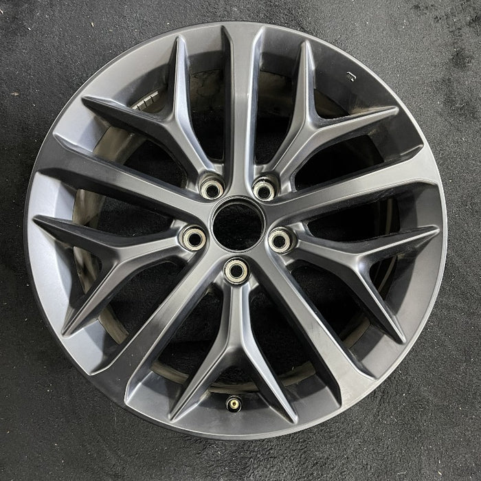 18" CIVIC 20-21 18x8 alloy w/o outer red accent; Y spoke design w/o machined face Original OEM Wheel Rim