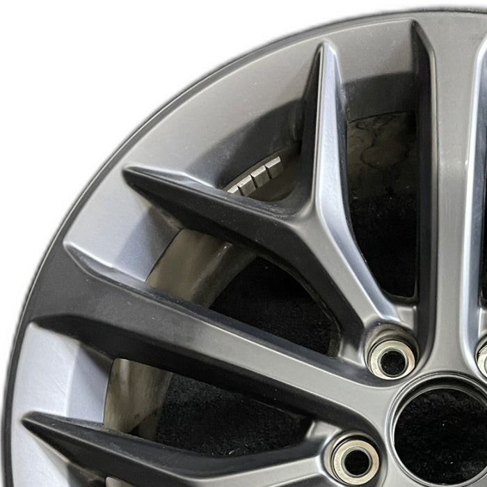 18" CIVIC 20-21 18x8 alloy w/o outer red accent; Y spoke design w/o machined face Original OEM Wheel Rim