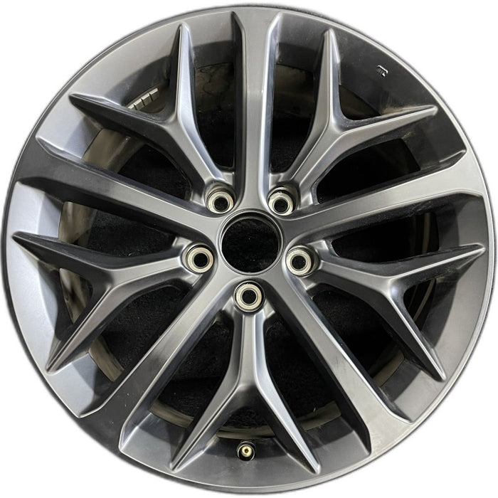 18" CIVIC 20-21 18x8 alloy w/o outer red accent; Y spoke design w/o machined face Original OEM Wheel Rim