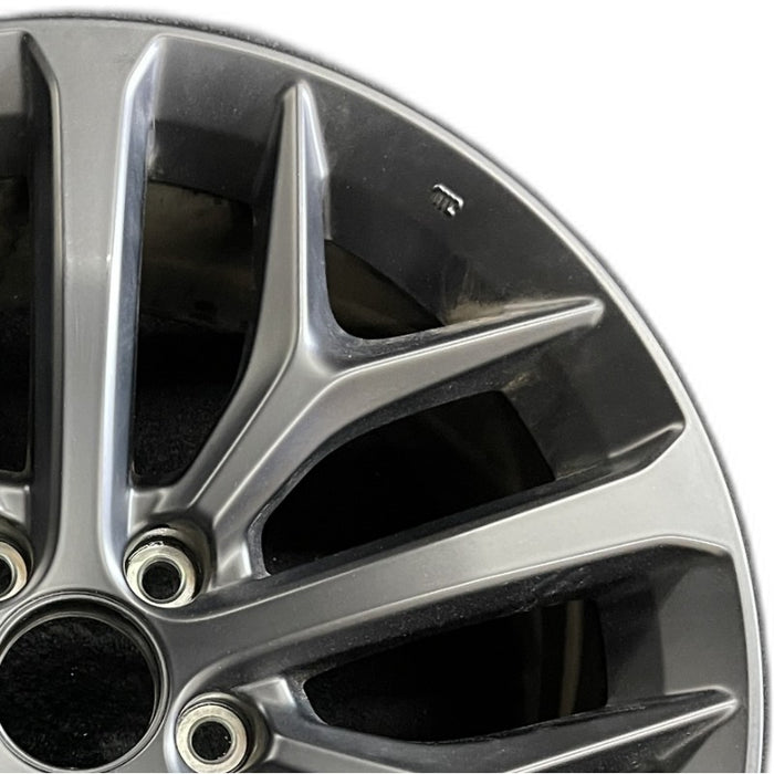 18" CIVIC 20-21 18x8 alloy w/o outer red accent; Y spoke design w/o machined face Original OEM Wheel Rim