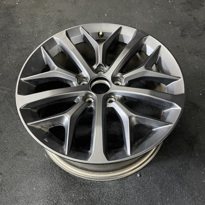 18" CIVIC 20-21 18x8 alloy w/o outer red accent; Y spoke design w/o machined face Original OEM Wheel Rim